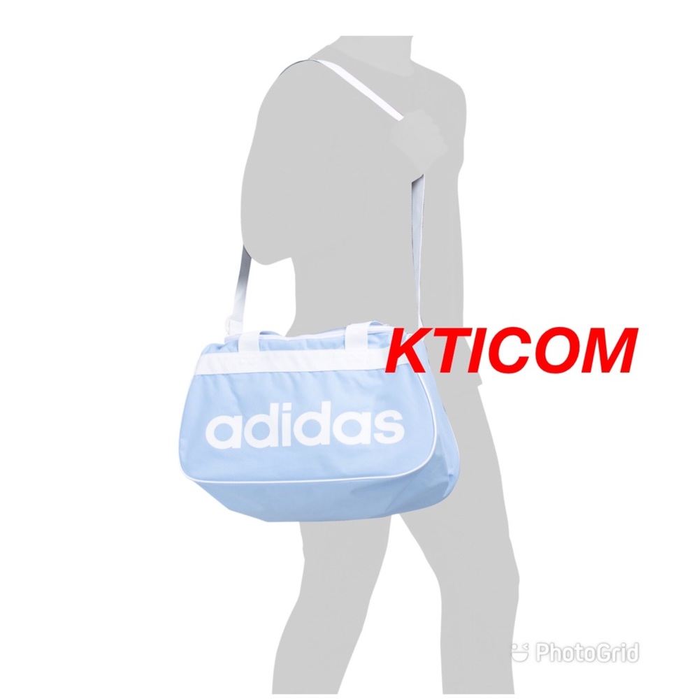 New Adidas Core Duffel Small Bag- Blue